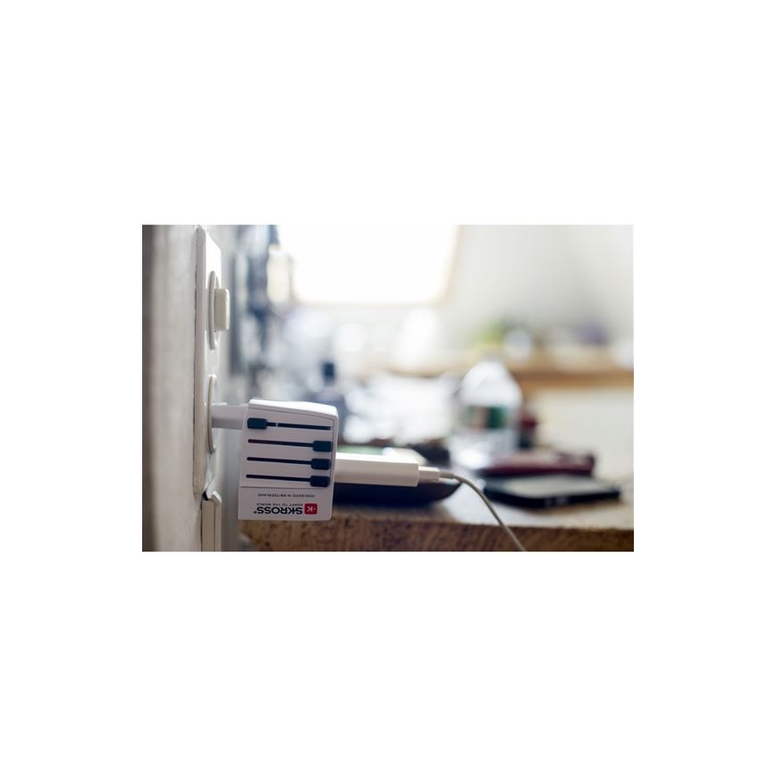 Ταξιδιωτικός αντάπτορας τύπου M για Νότια Αφρική, Αφρική και Μέση Ανατολή