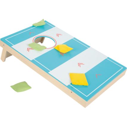 Small Foot - Παιχνίδι 2σε1 cornhole και table hockey Active