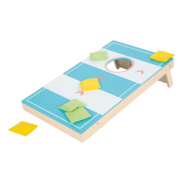 Small Foot - Παιχνίδι 2σε1 cornhole και table hockey Active