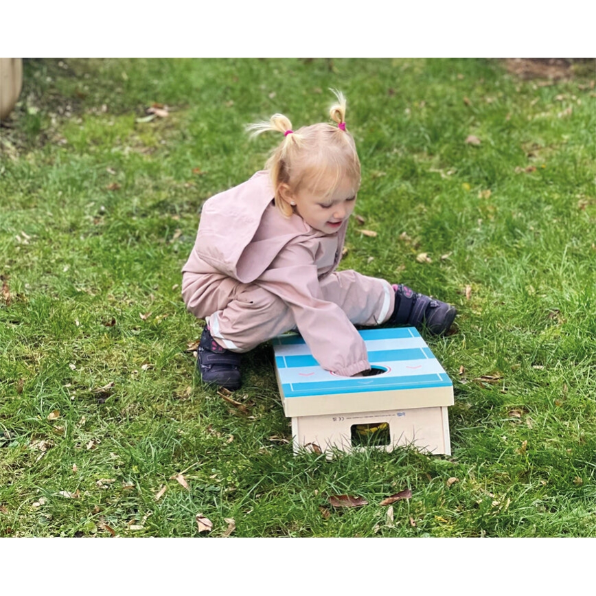 Small Foot - Παιχνίδι 2σε1 cornhole και table hockey Active