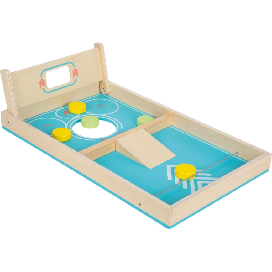 Small Foot - Παιχνίδι 2σε1 cornhole και table hockey Active