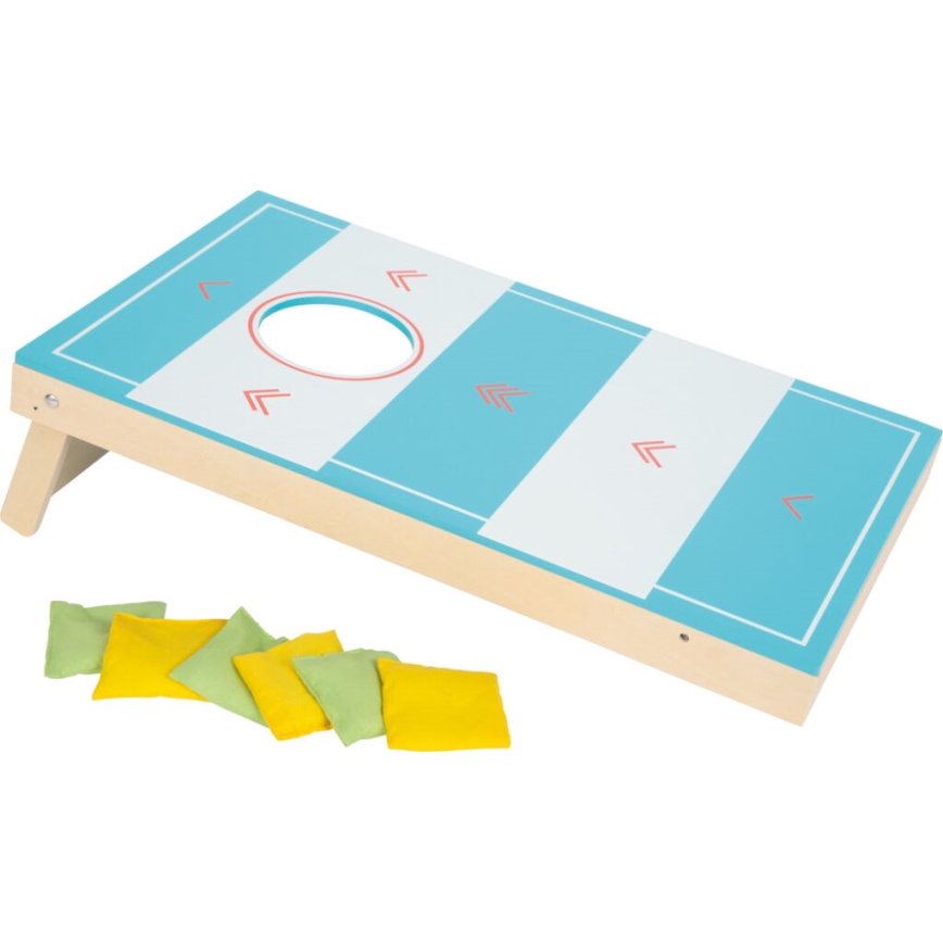 Small Foot - Παιχνίδι 2σε1 cornhole και table hockey Active
