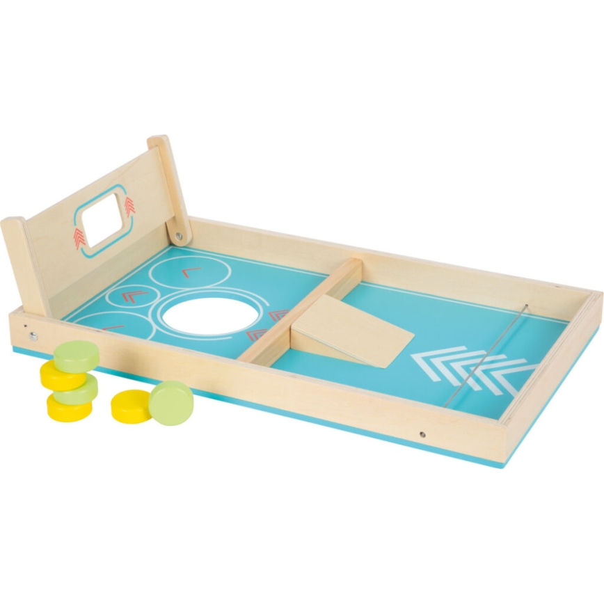Small Foot - Παιχνίδι 2σε1 cornhole και table hockey Active