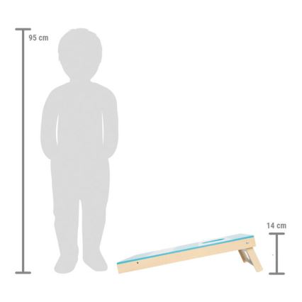 Small Foot - Παιχνίδι 2σε1 cornhole και table hockey Active