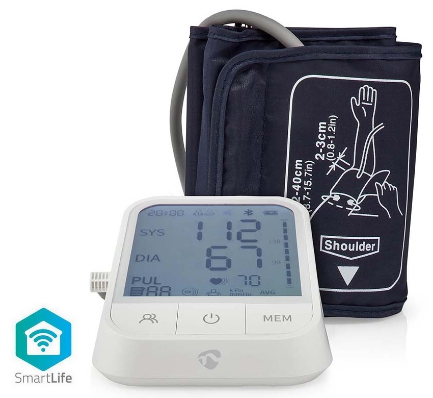 Smart blood pressure monitor Tuya 4xAAA