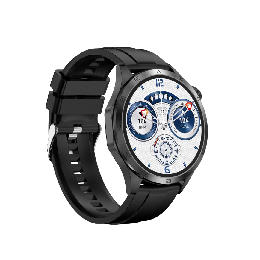 Smart watch 270 mAh NFC IP57 μαύρο