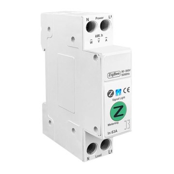 Smart διακόπτης ράγας μονοπολικός 1-63A Tuya