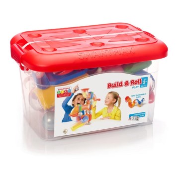 Smartmax - Μαγνητικό παιχνίδι κατασκευών Κατρακύλα Μπάλας 44 τμχ