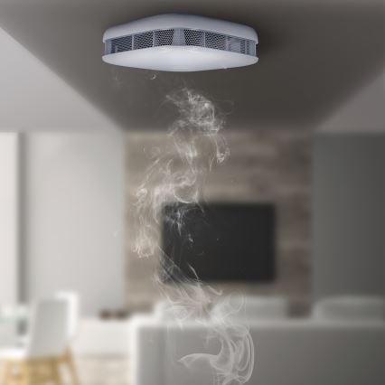Ανιχνευτής καπνού with alarm 85dB 1xCR123A Wi-Fi