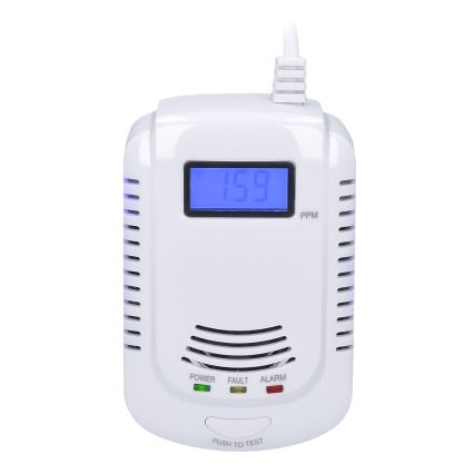 Ανιχνευτής μονοξειδίου του άνθρακα και εύφλεκτων αερίων 230V