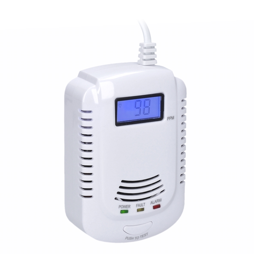 Ανιχνευτής μονοξειδίου του άνθρακα και εύφλεκτων αερίων 230V