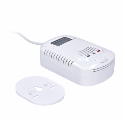 Ανιχνευτής μονοξειδίου του άνθρακα και εύφλεκτων αερίων 230V