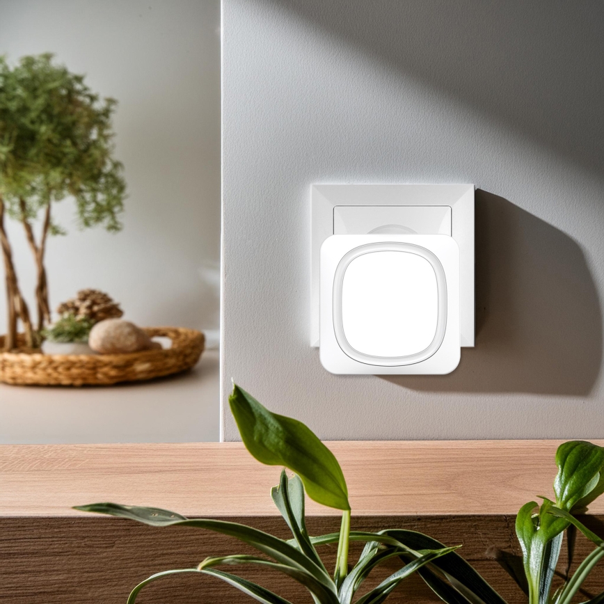 Ασύρματο κουδούνι πόρτας με φωτισμό LED 230V/1xCR2032 IP56 λευκό