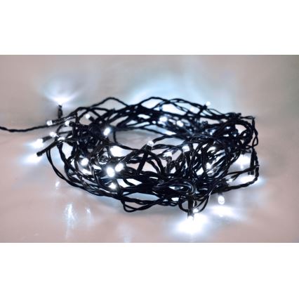 Εξωτερική LED γιρλάντα 500 LED, 8 λειτουργίες, IP44, 55 m, ψυχρό λευκό