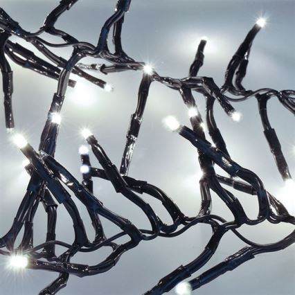 LED Εξωτερική γιρλάντα 576xLED/8 λειτουργίες 8m IP44 ψυχρό λευκό + τηλεχειριστήριο