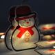 LED Χριστουγεννιάτικη αλυσίδα με λαμπάκια 10xLED 1,5m ζεστό λευκό
