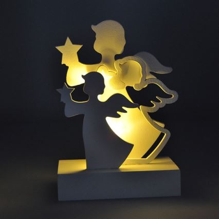 Χριστουγεννιάτικη LED διακόσμηση — λειτουργεί με 2xAA