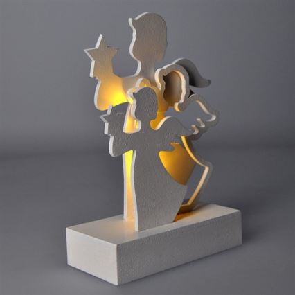 Χριστουγεννιάτικη LED διακόσμηση — λειτουργεί με 2xAA