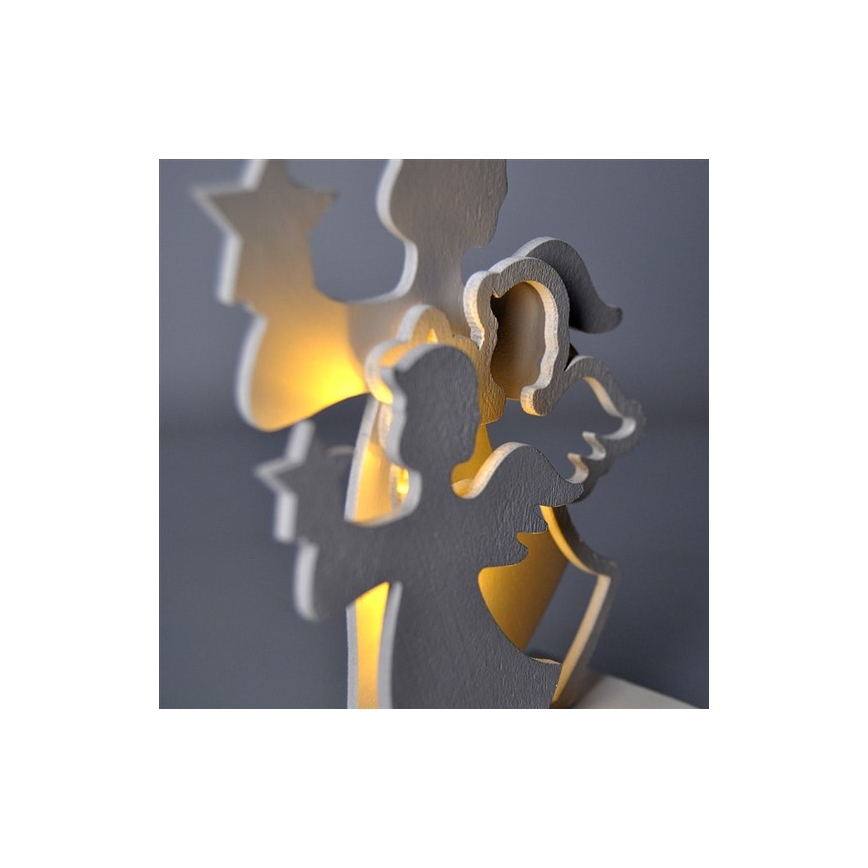 Χριστουγεννιάτικη LED διακόσμηση — λειτουργεί με 2xAA