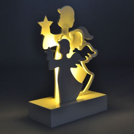 Χριστουγεννιάτικη LED διακόσμηση — λειτουργεί με 2xAA