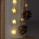 Χριστουγεννιάτικη διακόσμηση LED 10xLED/2xAA αστέρι