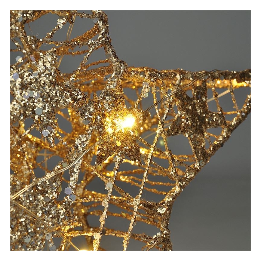 Χριστουγεννιάτικη διακόσμηση LED 14xLED/2xAA αστέρι