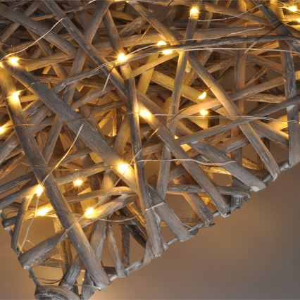 LED Χριστουγεννιάτικο διακοσμητικό LED/2xAA ρατάν