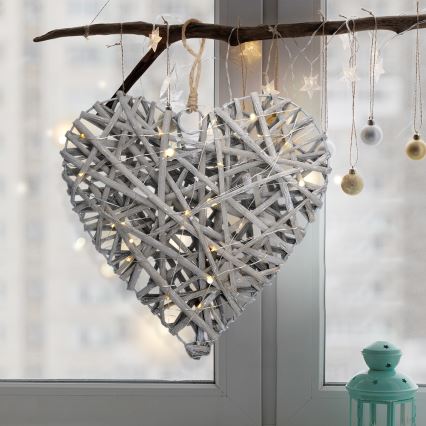 LED Χριστουγεννιάτικο διακοσμητικό LED/2xAA ρατάν