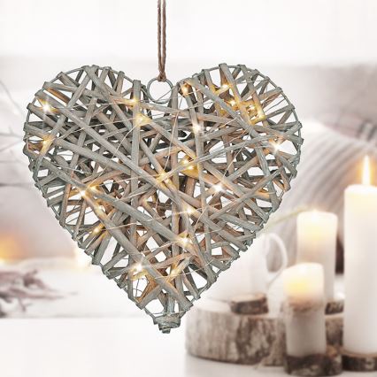 LED Χριστουγεννιάτικο διακοσμητικό LED/2xAA ρατάν