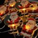 Χριστουγεννιάτικα λαμπάκια LED με βεντούζες 6xLED/2xAA 1,2m ζεστό λευκό Άγιος Βασίλης