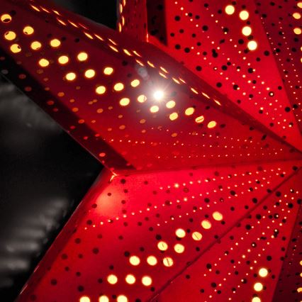 Χριστουγεννιάτικο διακοσμητικό αστέρι LED 60 cm, λειτουργεί με 2x AA μπαταρίες