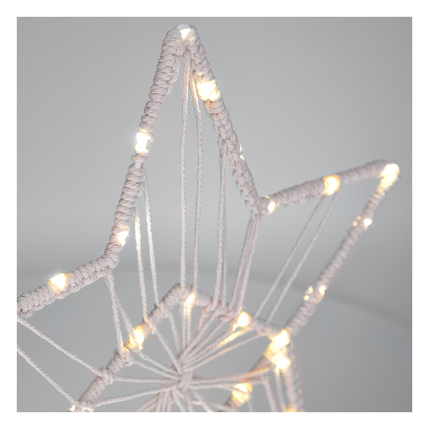 Χριστουγεννιάτικη διακόσμηση LED LED/2xAAA αστέρι