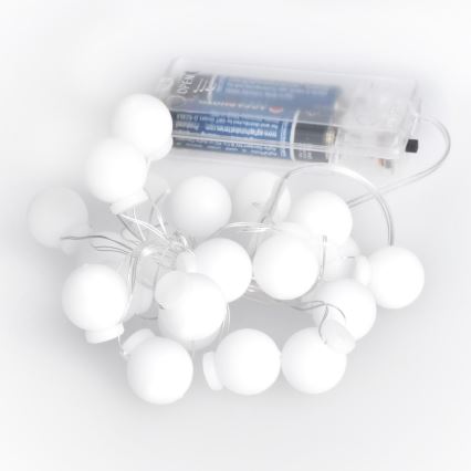 Χριστουγεννιάτικα λαμπάκια LED 20xLED/2xAA 2,3 m πολύχρωμα