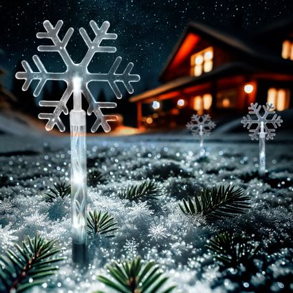 ΣΕΤ 5x LED Εξωτερικού χώρου Χριστουγεννιάτικο φωτιστικό LED/3xAA/ψυχρό λευκό IP44