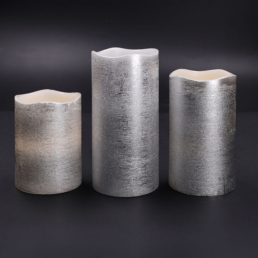 Σετ 3 LED κεριών, LED/3xAAA, θερμό λευκό