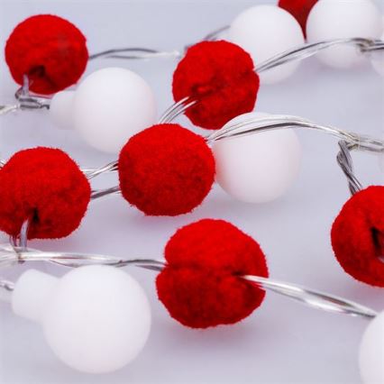 Γιρλάντα LED 20xLED/2xAA 1,8 m θερμό λευκό