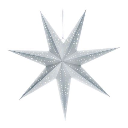 LED Χριστουγεννιάτικο διακοσμητικό 20xLED/2xAA θερμό λευκό ασημί αστέρι