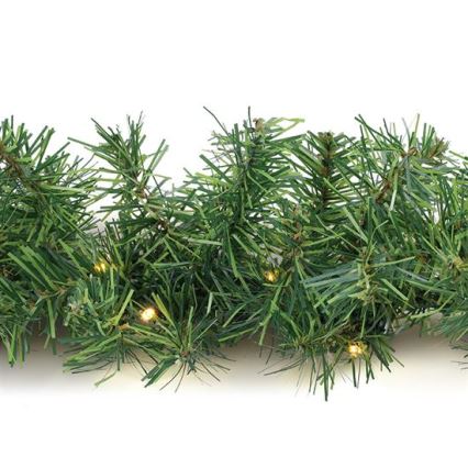 LED χριστουγεννιάτικη γιρλάντα για εξωτερικούς χώρους GIRLANDA 80xLED/3xAA 500 cm IP44