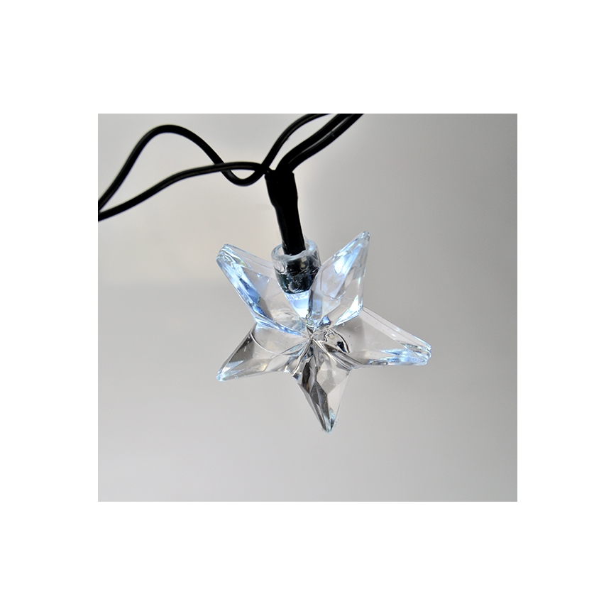 LED γιρλάντα 20 LED, 6 m, ψυχρό λευκό