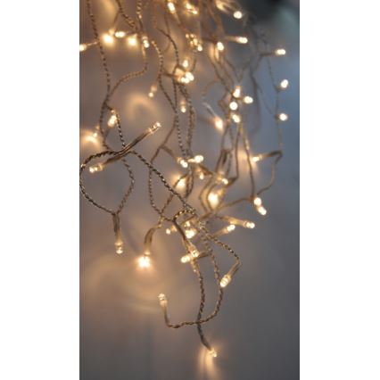 LED φωτεινή κουρτίνα για εξωτερικούς χώρους 120xLED/230V 3 m IP44