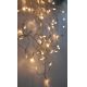 LED Εξωτερική χριστουγεννιάτικη κουρτίνα 360xLED/8 λειτουργίες 15m IP44 ζεστό λευκό