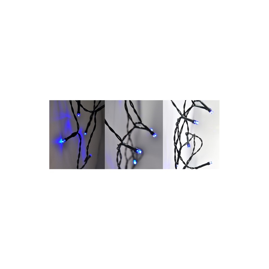 LED Χριστουγεννιάτικα λαμπάκια 20xLED/3xAA 3,3m μπλε