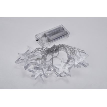 Γιρλάντα LED 10xLED/2xAA 2,5m μπλε