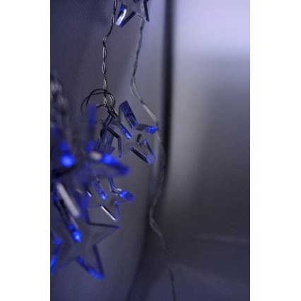 LED Χριστουγεννιάτικη γιρλάντα 10xLED/2xAA 2,5m μπλε