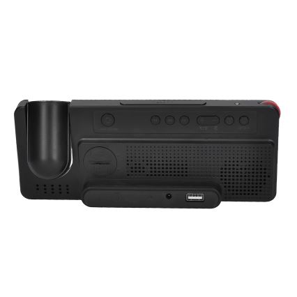 Μετεωρολογικός σταθμός με οθόνη LCD, ξυπνητήρι και προβολέα 5V/2xAA + 3xAA