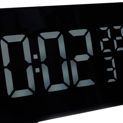 Μετεωρολογικός σταθμός με οθόνη LCD, ξυπνητήρι και προβολέα 5V/2xAA + 3xAA