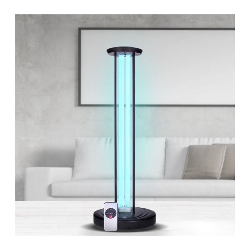Λάμπα απολύμανσης χωρίς όζον UVC/38W/230V + τηλεχειριστήριο