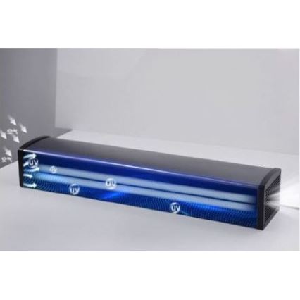 Έμμεσος γερμικιδικός λαμπτήρας UV 2G11/36W/230V/2x AAA με τηλεχειριστήριο