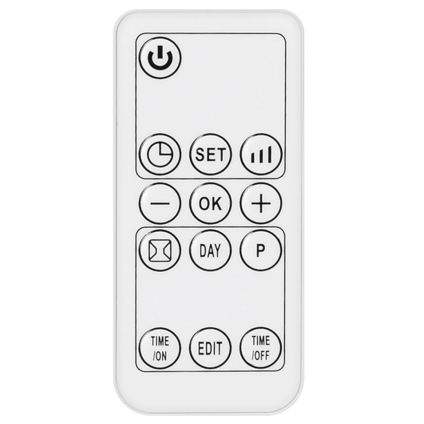 Bathroom Κεραμικός θερμοπομπός 1000/2000W/230V IP22 + τηλεχειριστήριο