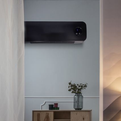 Κεραμική θερμάστρα μπάνιου 1000/2000 W/230 V IP22 + τηλεχειριστήριο